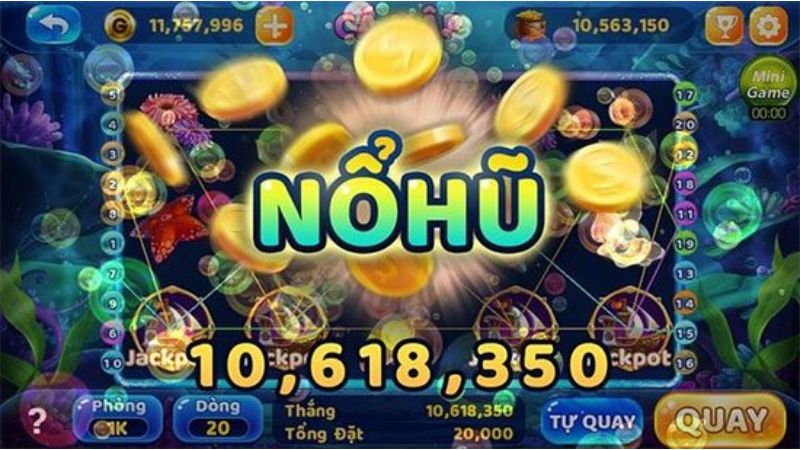 Game nổ hũ, hay còn gọi là slot game, là một dạng trò chơi cá cược trực tuyến